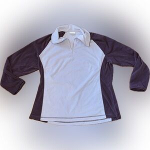 Columbia Lavender/Gray and Maroon/Purple Fleece Pullover
